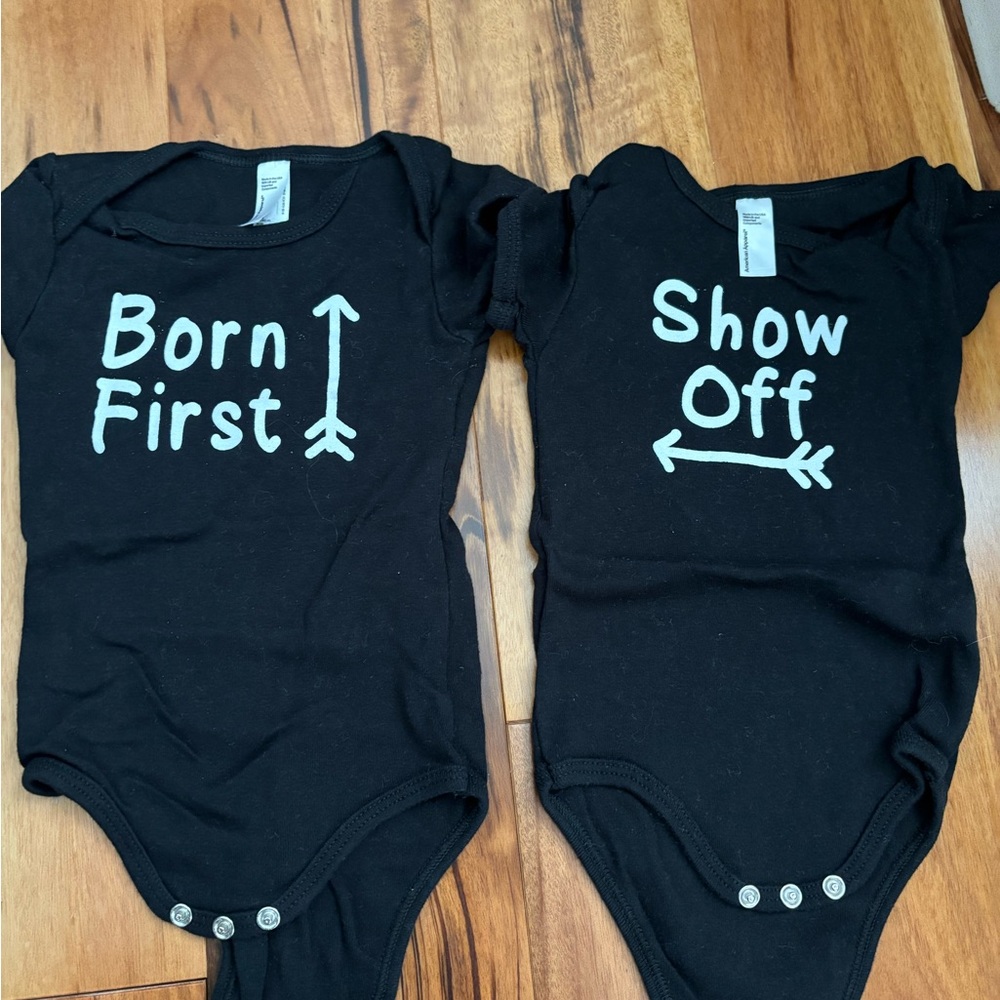 Twin set size 3-6m
